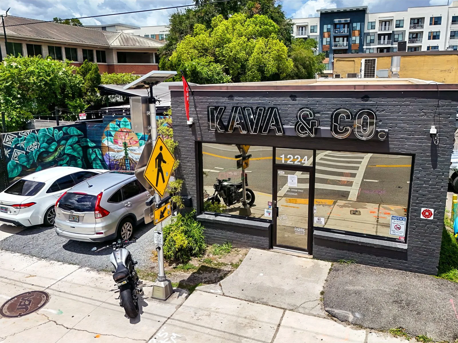 Aerial view of Kava & Company San Marco